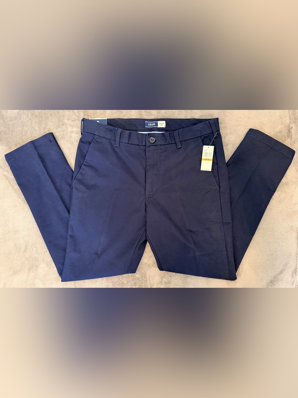 Izod - Navy - Men’s Chino Pants